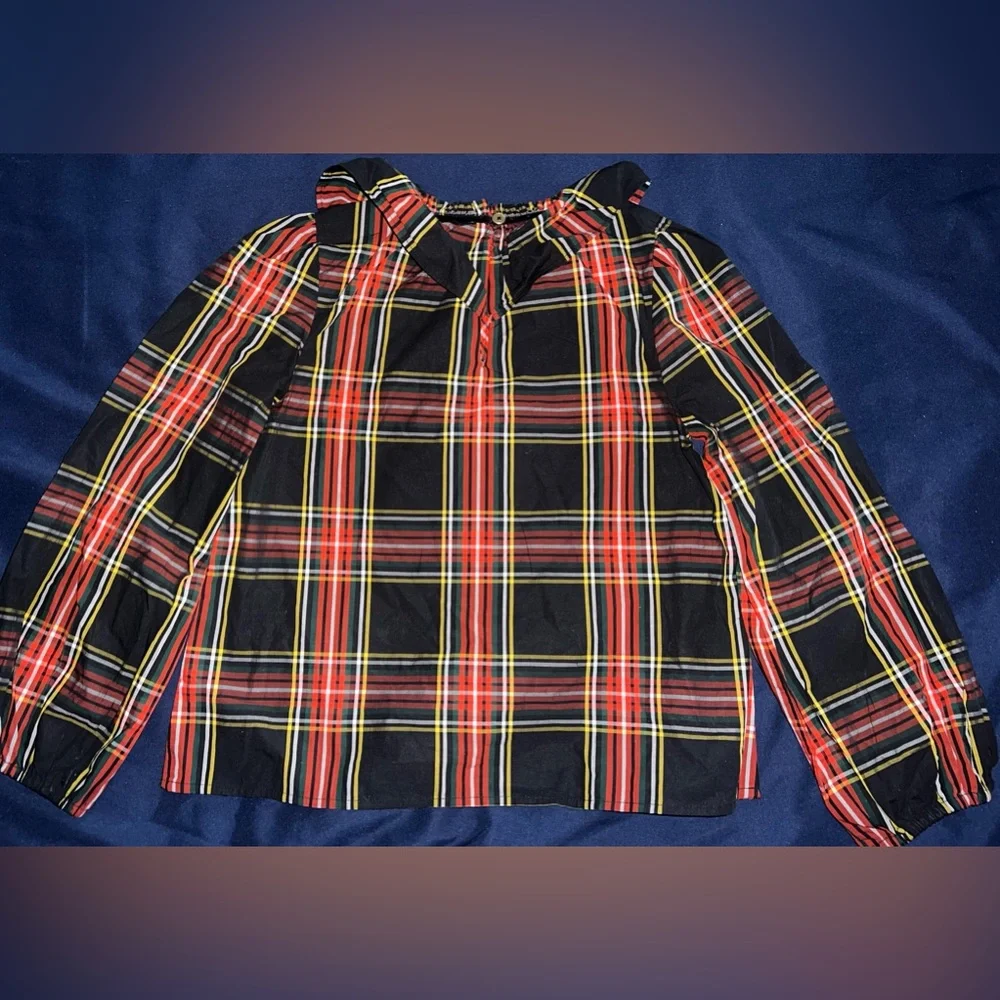 Girls Ruffle Color Top - Picture 2 of 2